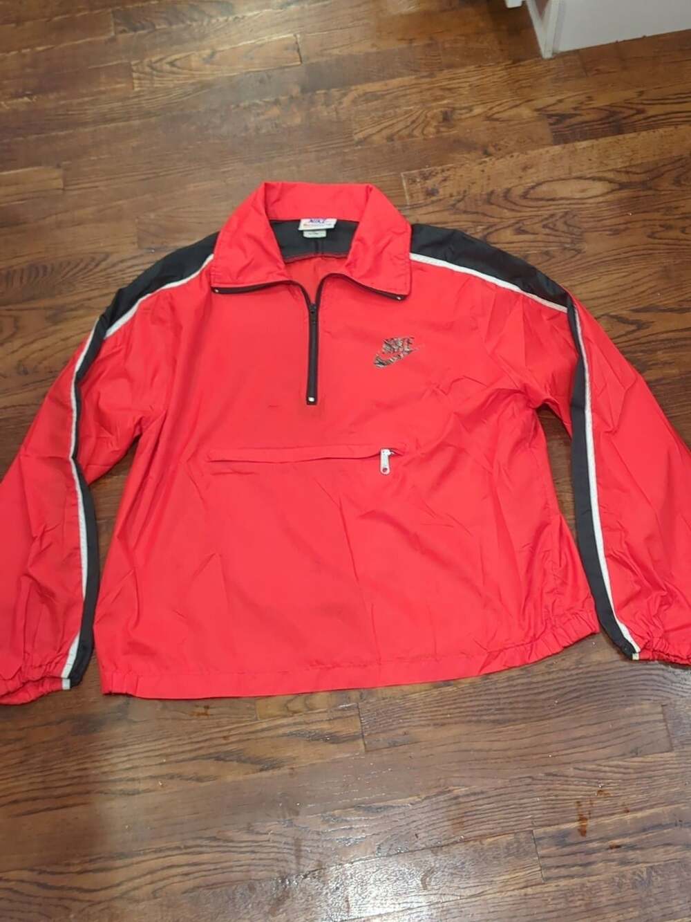 Nike Vintage Blue Tag Windbreaker Jacket Size Large 1970s
